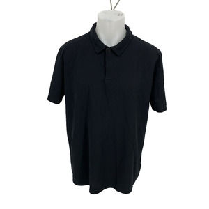 Oakley Hydrolix Polo Shirt 2XL Black Men Short Sleeve Regular Fit XXL